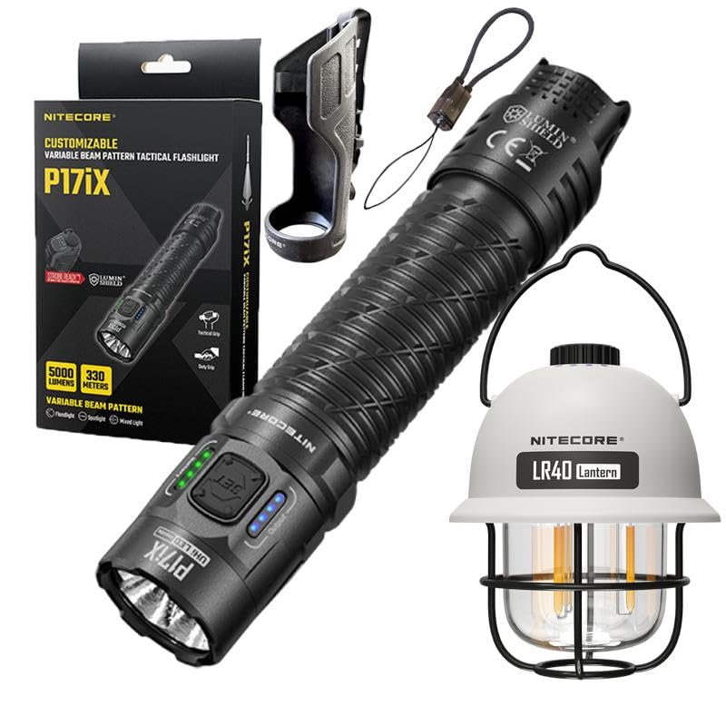 Amazon.co.jp: Nitecore P17IX + LR40 ホワイト P17iX 充電式